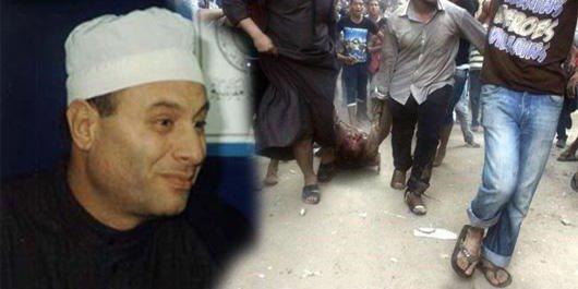 تصویر اعلام رای دادگاه یکی دیگر از عاملان قتل «شیخ حسن شحاته»، در مصر