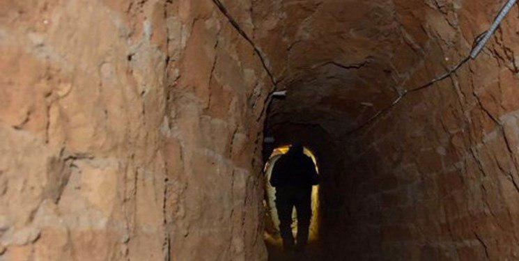 تصویر کشف تونل داعش در افغانستان
