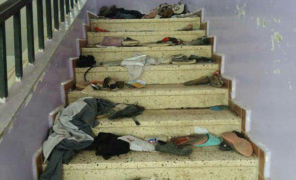 تصویر حمله ائتلاف سعودی به مدرسه ای در پایتخت یمن