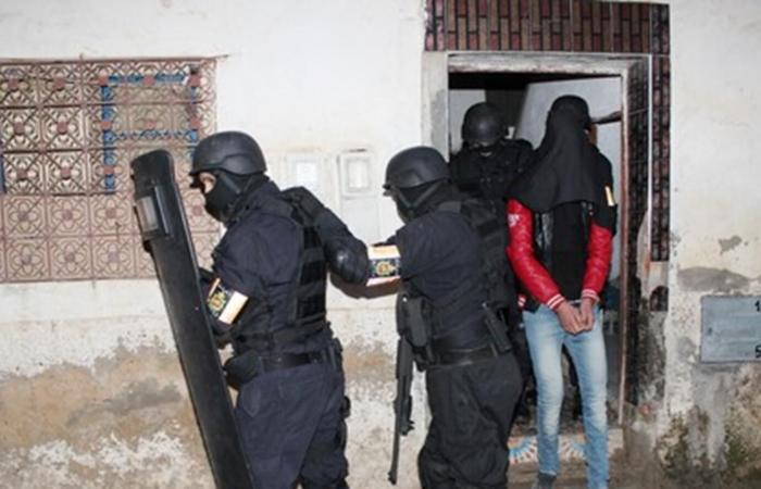 تصویر متلاشی شدن یک گروهک تروریستی وابسته به داعش در مراکش