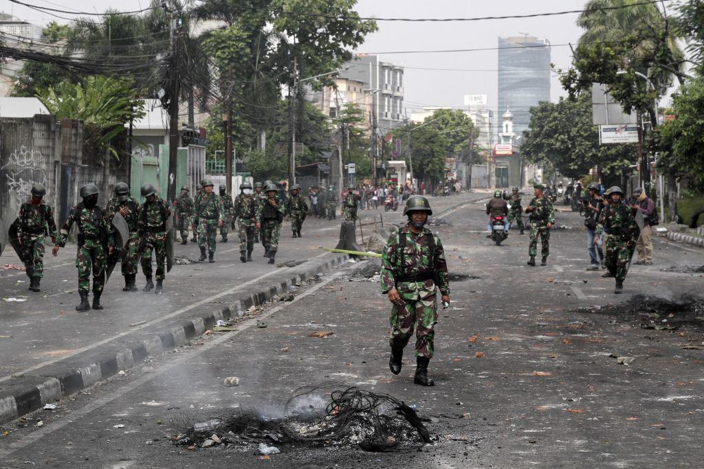 تصویر فراخوان سازمان جهانی نفی خشونت به آرامش، با انگیزه حفظ صلح اجتماعی در اندونزی