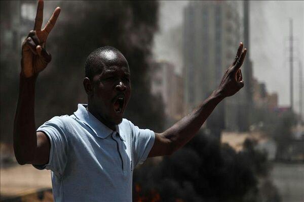 تصویر تعداد جانباختگان اعتراضات سودان به ۶۰ نفر رسید