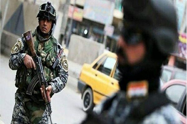 تصویر حمله به نیروهای امنیتی عراق در بغداد