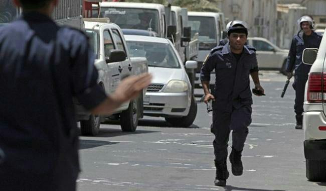 تصویر بازداشت 5 جوان شیعه در بحرین