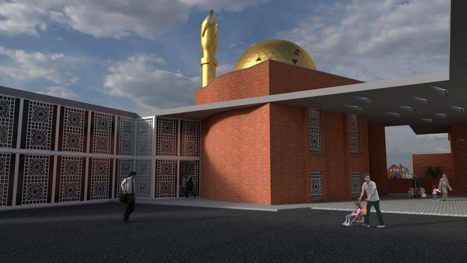 تصویر آغاز طرح توسعه حسینیه شیعیان در بیرمنگام