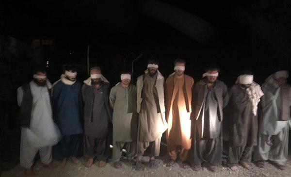 تصویر بازداشت طراح حمله انتحاری زابل افغانستان