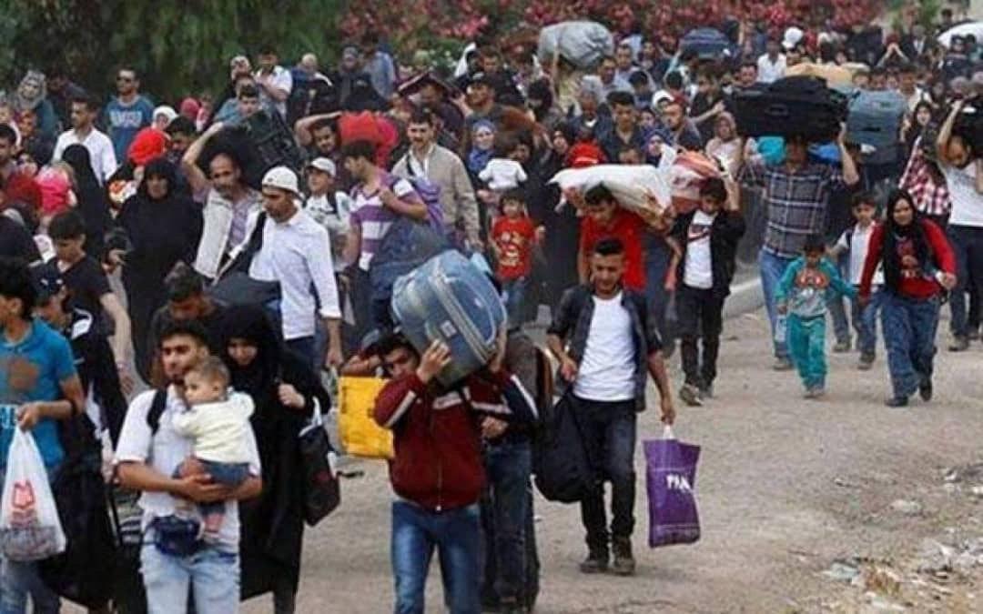 تصویر بازگشت ۷۴۰ هزار آواره سوری به کشور خود