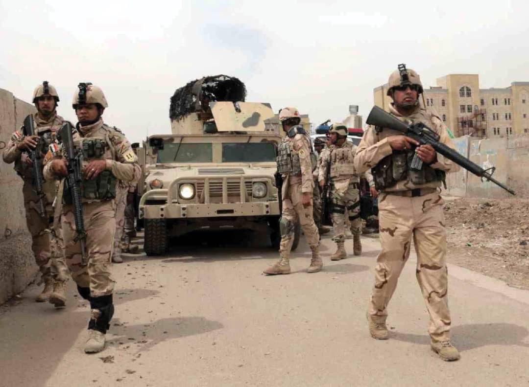 تصویر انهدام یک شبکه تروریستی در الانبار عراق