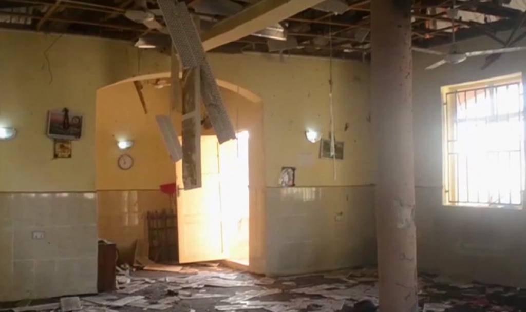 تصویر حمله انتحاری به مسجدی در نیجریه