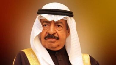 تصویر نخست وزیر بحرین در آمریکا درگذشت!