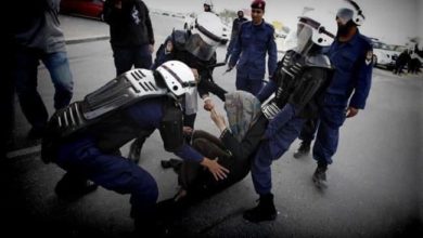 تصویر فشار حقوق بشری ایرلند بر ضد حکومت بحرین