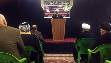 تصویر برگزاری کنفرانس درباره حضرت زهرا سلام الله علیها در بغداد