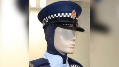 تصویر حجاب مخصوص برای یونیفرم پلیس نیوزیلند دوخته شد