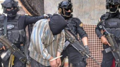 تصویر بازداشت یک تروریست داعشی در عراق