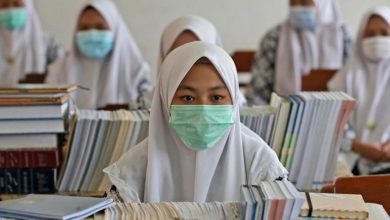 تصویر ممنوعیت حجاب اجباری در اندونزی
