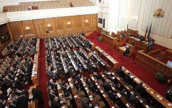 تصویر حضور پررنگ نمایندگان مسلمان در پارلمان بلغارستان