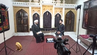 تصویر آغاز تولید ویژه برنامه “حسینی پروانه” توسط شبکه جهانی امام حسین علیه السلام 4 به زبان اردو