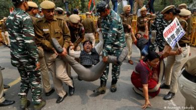 تصویر بازداشت هندوهای افراطی در هند با هدف تحریک آنها