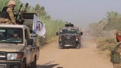 تصویر آغاز عملیات ضد تروریستی در شمال غرب سامرا