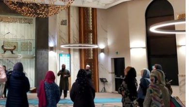 تصویر برگزاری تور آشنایی با اسلام در مسجد «السلام» انگلیس