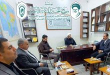تصویر برگزاری نشست هفتگی مؤسسه مصباح الحسین علیه السلام در شهر مقدس کربلا
