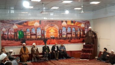 تصویر برگزاری مراسم هفتگی دفتر مرجعیت شهر تهران