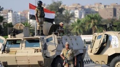 تصویر کشته ‌شدن دو فرمانده داعش طی درگیری با ارتش مصر