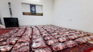 تصویر توزیع گوشت قربانی میان صدها خانواده نیازمند تهران به مناسبت میلاد حضرت زهرا علیها السلام