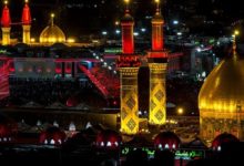 تصویر حرم امام حسین علیه السلام در میان پنج زیارتگاه مشهور جهان