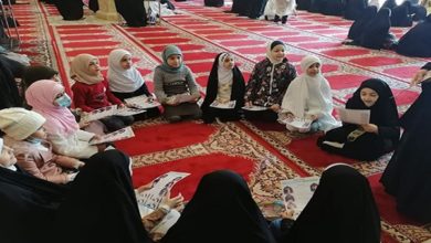 تصویر دوره آموزش قرآن دختران در حرم کاظمین