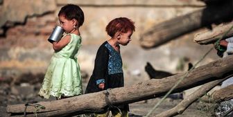 تصویر سوءتغذیه بیش از یک میلیون کودک در افغانستان