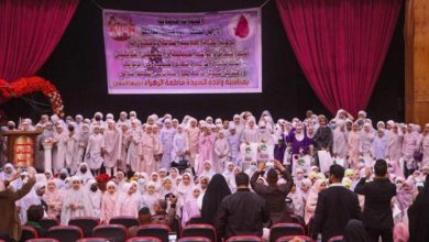تصویر برگزاری جشن تکلیف با شکوه دختران در شهر دیوانیه عراق