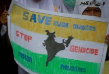 تصویر هشدار دیده‌بان حقوق بشر درباره نسل‌کشی مسلمانان هند
