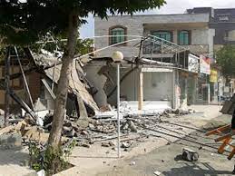 تصویر تخریب بیش از سه هزار مغازه متعلق به روهینگاها در بنگلادش