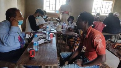 تصویر درمان بیماران نیازمند زامبیا در طرح خیریه مبعث