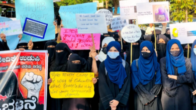 تصویر تاثیر منفی ممنوعیت حجاب بر آموزش دختران مسلمان در هند