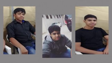 تصویر شکنجه سه برادر نوجوان شیعه بحرینی در زندان‌