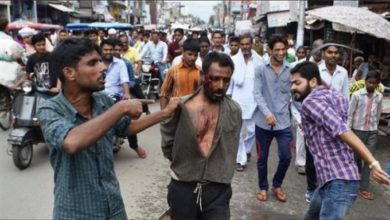 تصویر بدرفتاری شدید با مسلمانان در هند
