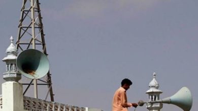 تصویر جلوگیری هند از پخش صدای اذان در ماه رمضان عظیم