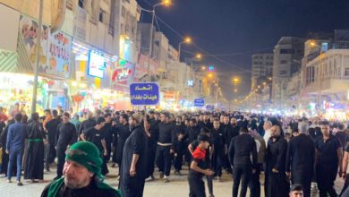 تصویر تجلی اتحاد حسینیان با مشارکت بیش از ۲۰۰ هیأت در قالب یک دسته عزاداری