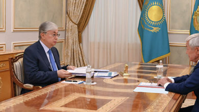 تصویر آغاز همه پرسی اصلاحات قانون اساسی در قزاقستان