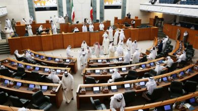 تصویر انحلال پارلمان کویت توسط ولیعهد
