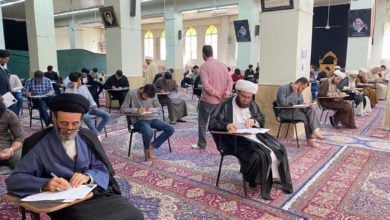 تصویر برگزاری امتحانات ترم دوم حوزه علمیه زینبیه سوریه