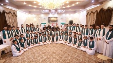 تصویر حضور شخصیت‌های قرآنی و مذهبی در برنامه استعدادیابی دارالقرآن حسینی