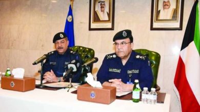 تصویر استقرار 2900 نیروی پلیس در حسینیه های کویت برای تامین امنیت عزاداران