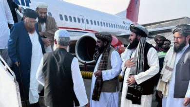 تصویر سفر مفتی بلند پایه پاکستان به کابل