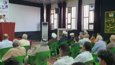 تصویر برگزاری نشست مؤسسه أنوار الجوادین علیهما السلام با موضوع «غدیر»
