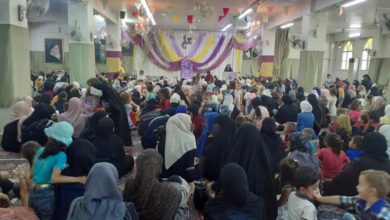تصویر برگزارى جشن عید غدیر در حوزه علمیه بانوان زینبیه در دمشق