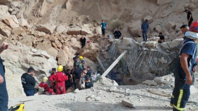تصویر پایان عملیات جستجوی قربانیان در «چشمه امام علی» علیه السلام