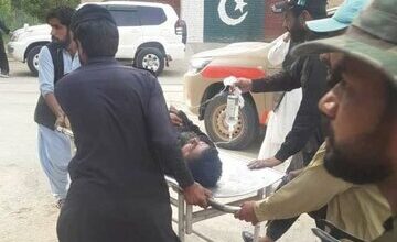 تصویر انفجار بمب در پاکستان؛ ۸ نفر کشته و زخمی شدند